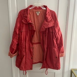 Loft drawstring jacket